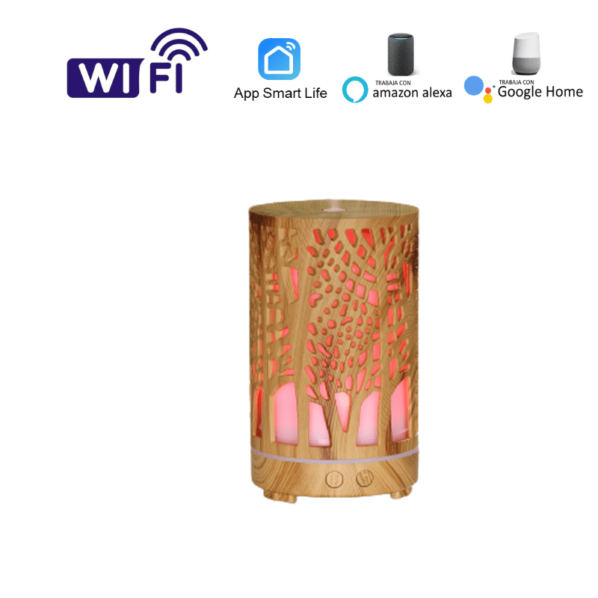 difusor de aromas ultrasónico wifi