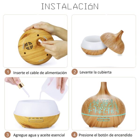 difusor de aromas wifi instalacion