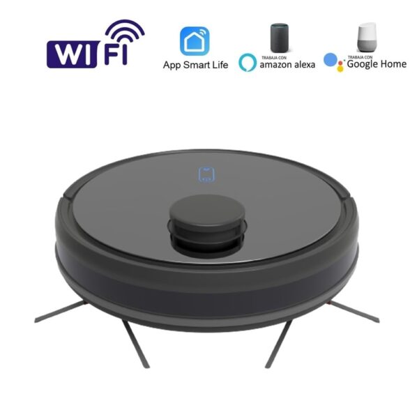 aspiradora robot laser wifi