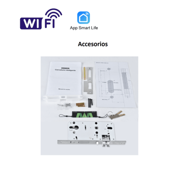 cerradura inteligente wifi ip65