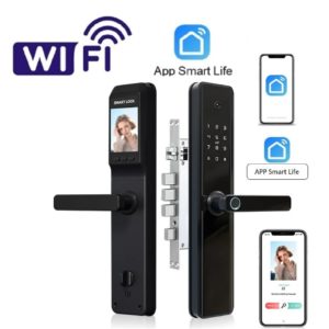 Cerradura Inteligente WiFi Doorbell + Pantalla